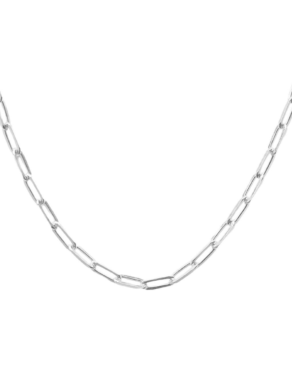 Chunky Paperclip Chain Necklace