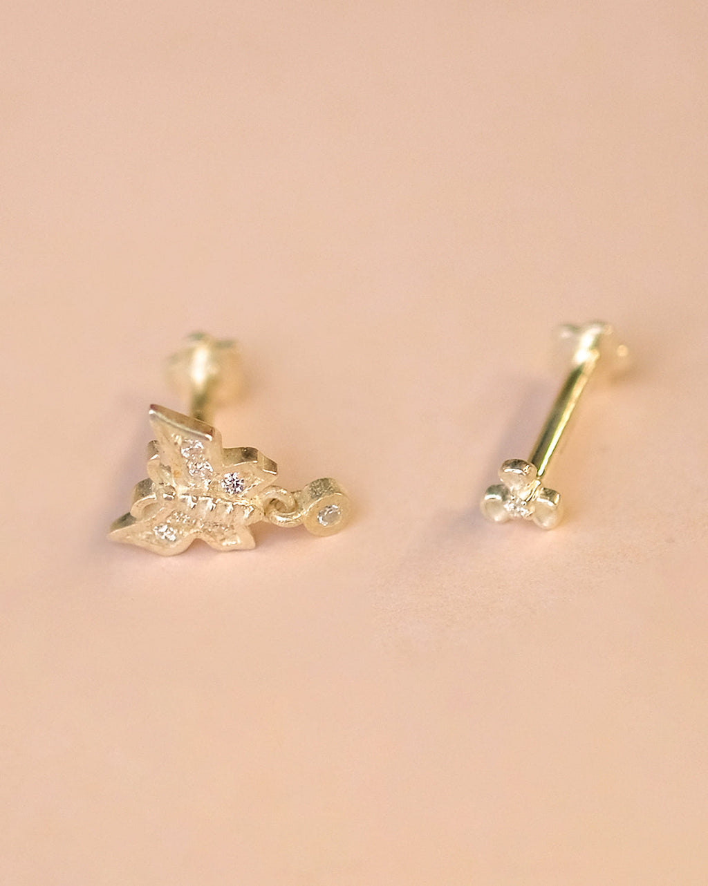 Butterfly Stud